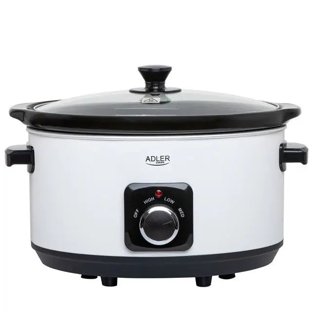 Adler AD 6413W Slow cooker 5.8 l White - Slow CookersAGD-WON<<<Home Appliance - ProductsAGD<<<ActionPL