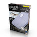 Adler AD 7415 electric blanket Grey Fleece - Electric blankets and cushionsAGD-KPE<<<Home Appliance