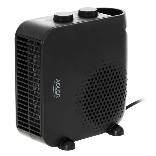 ADLER AD 7725B THERMO FAN BLACK - Fan heatersAGD-TER<<<Home Appliance - ProductsAGD<<<ActionPL