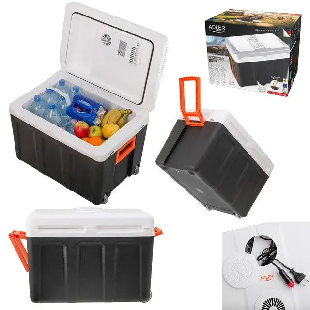 Adler AD 8090Portable Cooler 40 L Black White - Mini fridgesAGD-LOT<<<Home Appliance - ProductsAGD<<<ActionPL