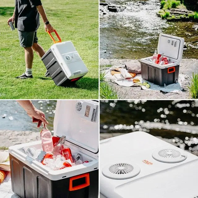 Adler AD 8090Portable Cooler 40 L Black White - Mini fridgesAGD-LOT<<<Home Appliance - ProductsAGD<<<ActionPL
