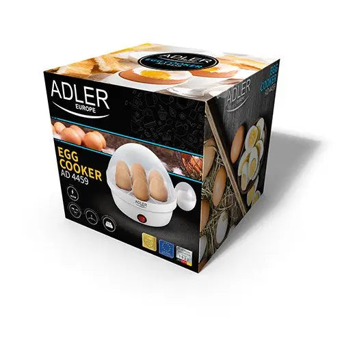 Adler AD4459 7 egg(s) 450 W White - Egg boilersAGD-JAJ<<<Home Appliance - ProductsAGD<<<ActionPL