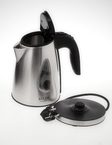 Adler AD 1203 electric kettle 1 L Silver 1630 W