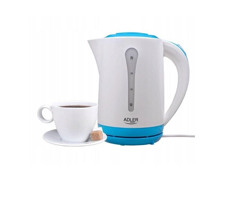 Adler AD 1244 electric kettle 2.5 L 2200 W White