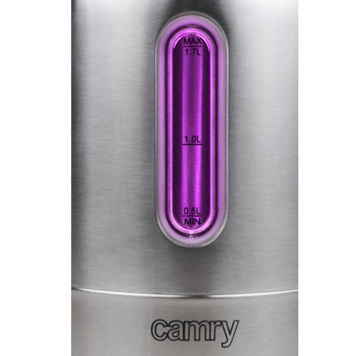 Camry CR 1253 electric kettle 1.7 L Stainless steel 2200 W