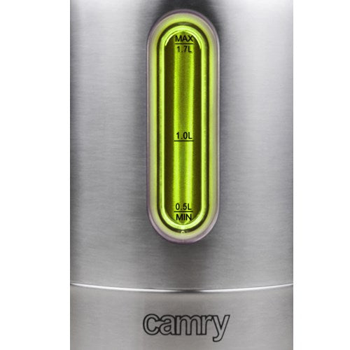 Camry CR 1253 electric kettle 1.7 L Stainless steel 2200 W