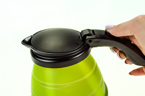 Camry Premium CR 1265 electric kettle 0.5 L 750 W Black, Green