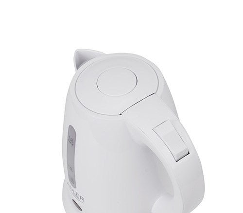 Adler AD 1272 electric kettle 1 L 1600 W Hazelnut, White