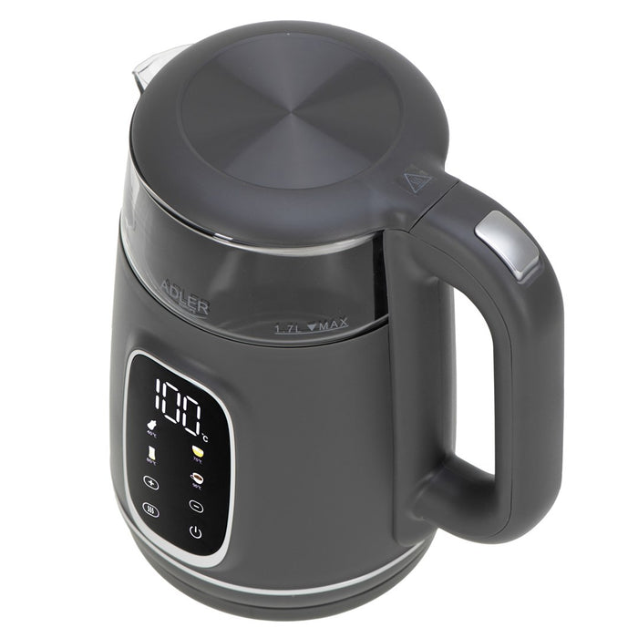 ADLER AD 1305 electric kettle grey silver