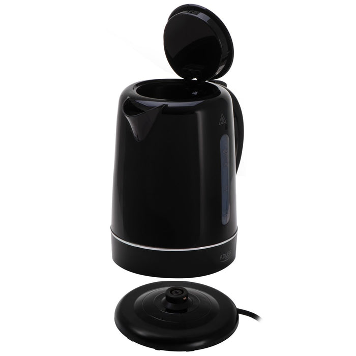 ADLER 1385B BLACK WHITE ELECTRIC KETTLE