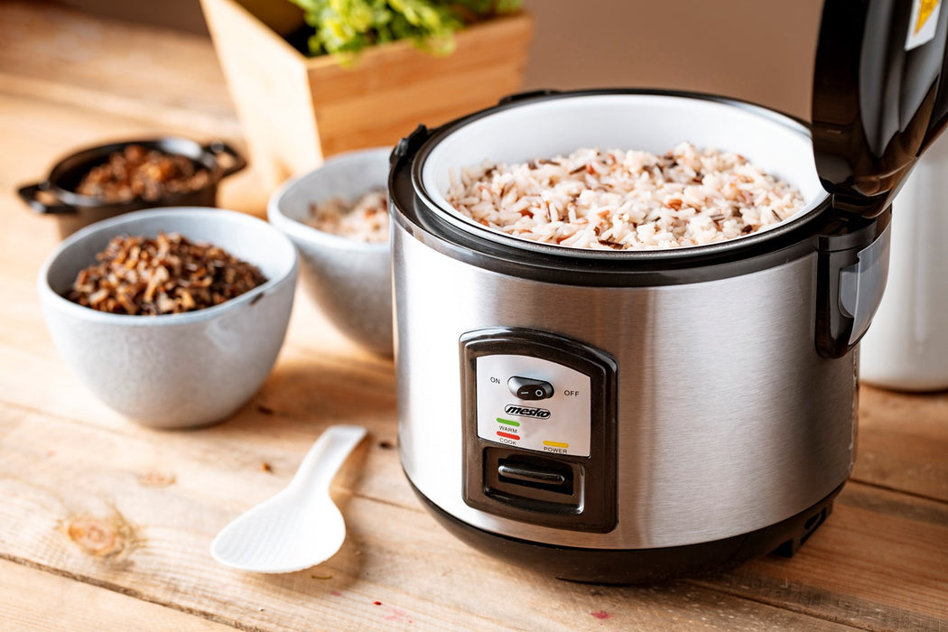 Mesko MS 6411 rice cooker Black,Stainless steel 1000 W