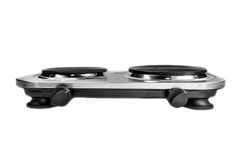Camry CR 6511 stove Freestanding Black,Stainless steel Electric