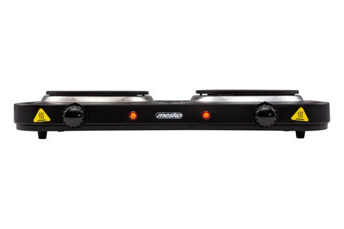 Mesko Home MS 6509 hob Black Countertop Sealed plate 2 zone(s)