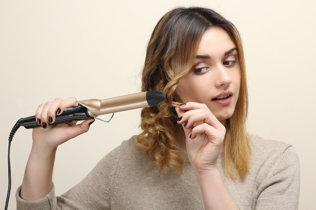 Curling iron Adler AD 2112 Black Rose gold