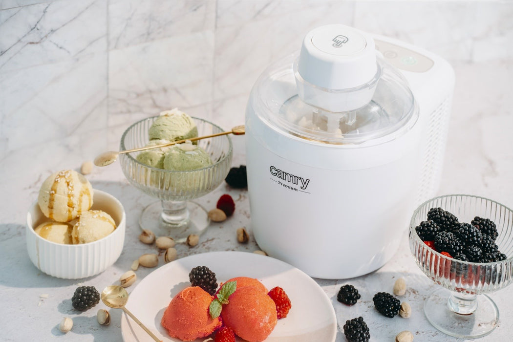 Camry Premium CR 4481 ice cream maker Gel canister ice cream maker 0.7 L 90 W White
