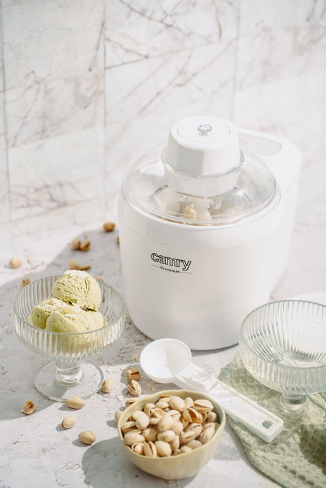 Camry Premium CR 4481 ice cream maker Gel canister ice cream maker 0.7 L 90 W White