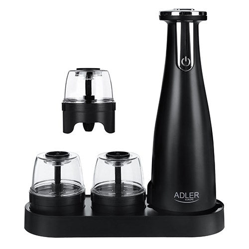 Spice mill set Adler AD 4449B Black