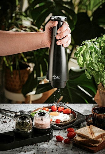 Spice mill set Adler AD 4449B Black