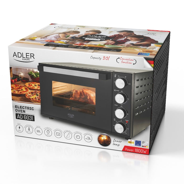 Electric oven ADLER AD 6031 Black