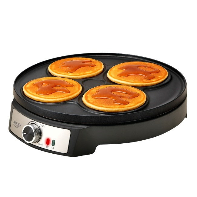 Adler AD 3093 Double-Sided Electric Pancake Maker 2 in 1 Black