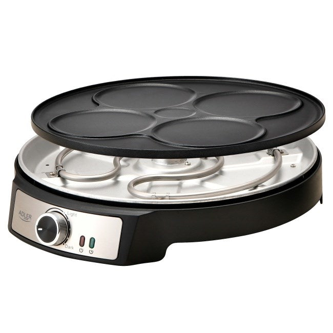 Adler AD 3093 Double-Sided Electric Pancake Maker 2 in 1 Black