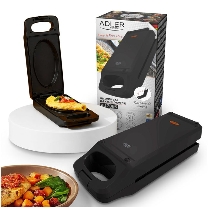 Adler AD 3066 Multifunction toaster Black