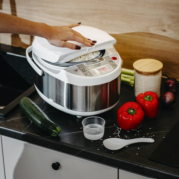 Adler AD 6420 Multi-cooker 6 in 1 – 3.25 L silver, white