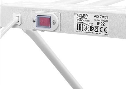 Adler AD 7821 Foldable electric clothes dryer