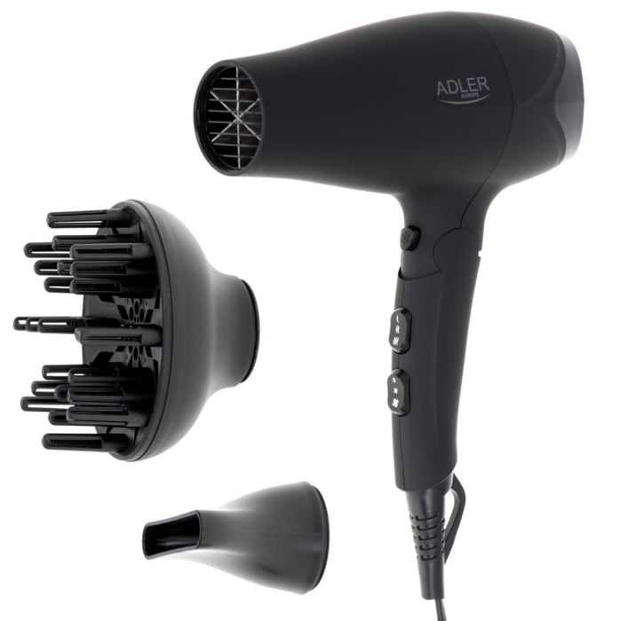 Adler AD 2267 hair dryer Black, 2500 W