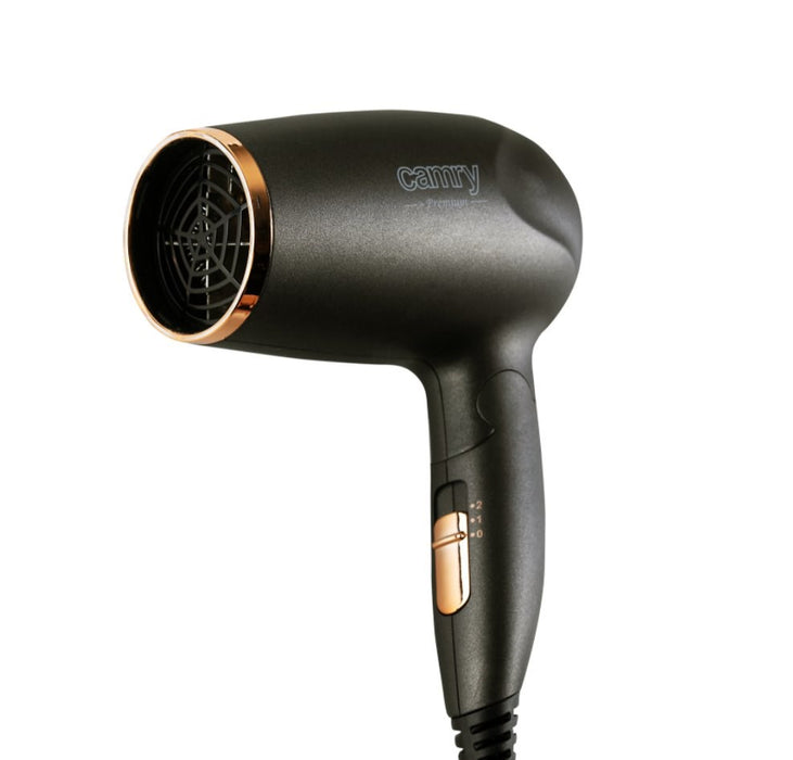 Camry CR 2261 hair dryer Metallic grey, Gold 1400 W