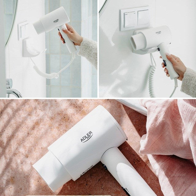 Adler AD 2285w Hotel hair dryer white