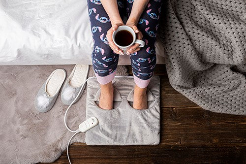 Adler AD 7403 electric foot warmer 80 W Grey