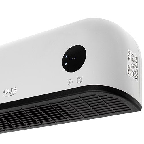Adler AD 7751 air curtain Black, White 2000 W