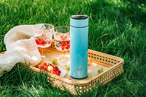 THERMOS WITH LED ADLER AD 4506BL BLUE