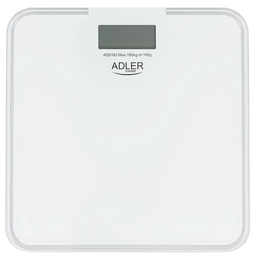Bathroom scale ADLER AD 8183 with edge lighting White