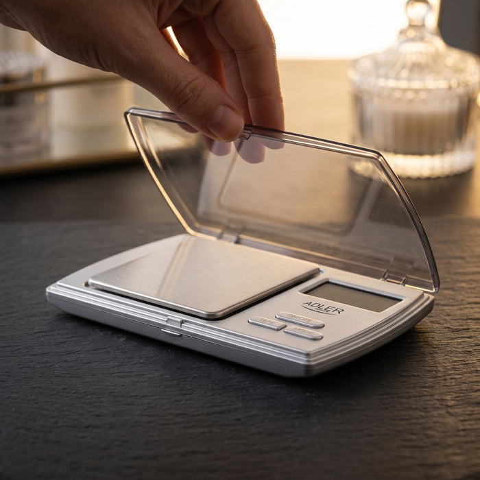 Adler AD 3161 kitchen scale White Rectangle Electronic personal scale