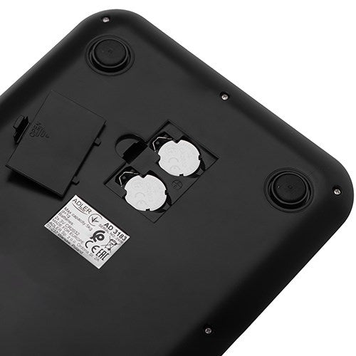 KITCHEN SCALE BLACK ADLER