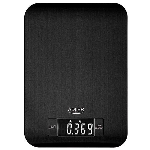 KITCHEN SCALE BLACK ADLER