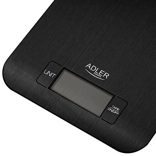KITCHEN SCALE BLACK ADLER