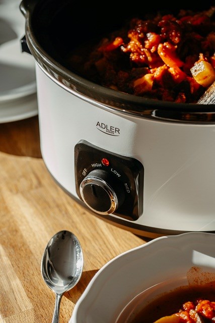 Adler AD 6413W Slow cooker 5.8 l White