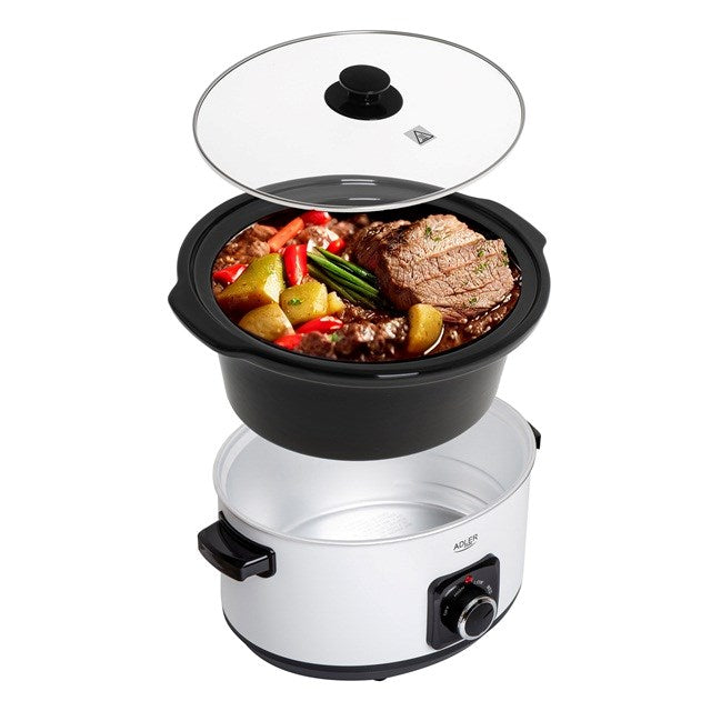 Adler AD 6413W Slow cooker 5.8 l White