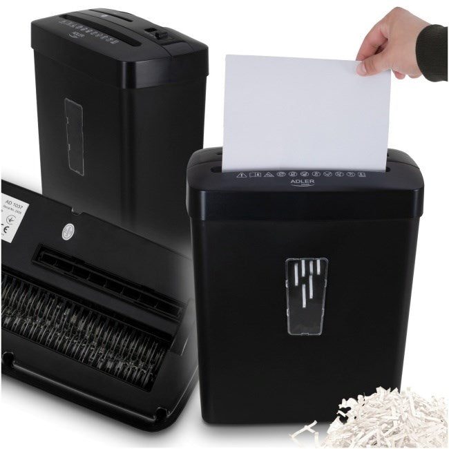 Adler AD 1037 Document Shredder Black