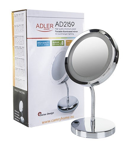 Adler AD 2159 makeup mirror Freestanding Chrome