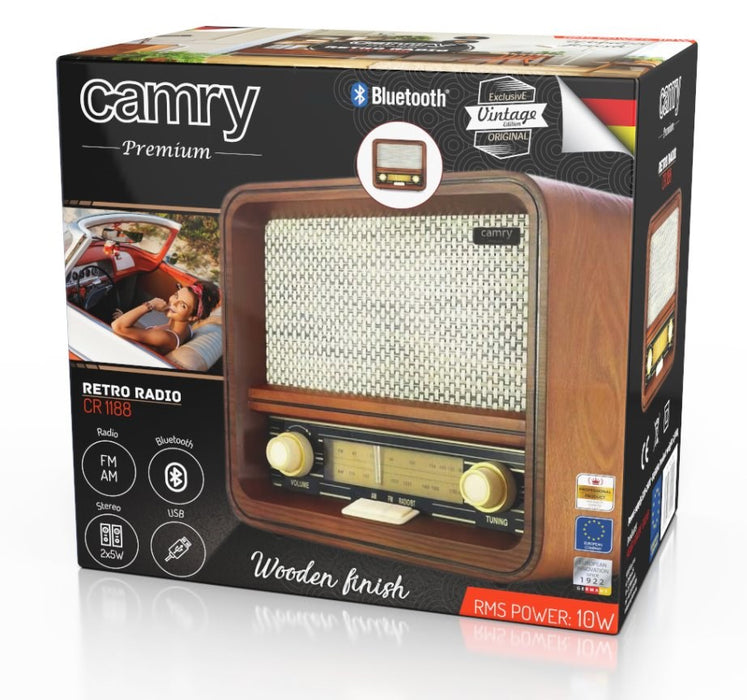 Retro Radio Camry CR 1188