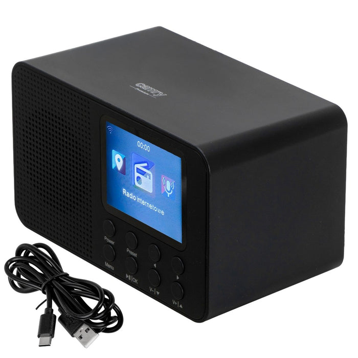 Camry CR 1918 Internet Radio, 2.4” Black