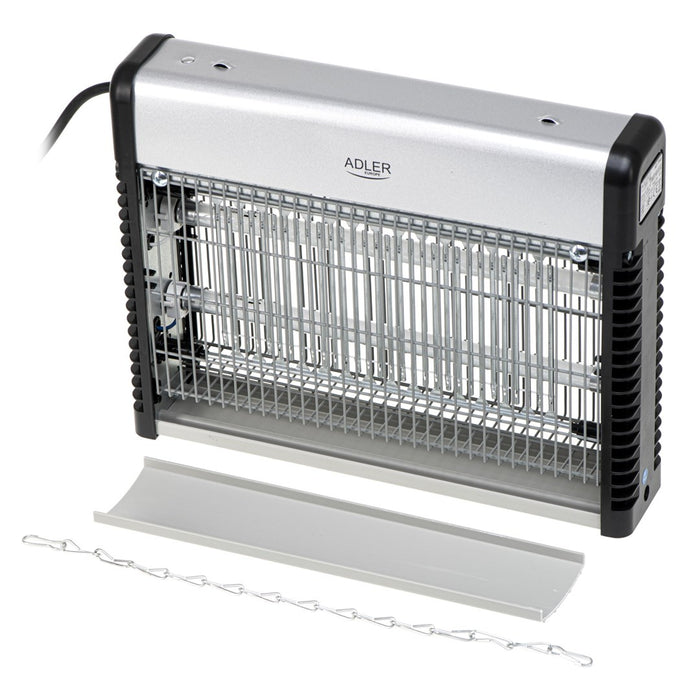Insecticide lamp ADLER AD 7940 Black, Silver