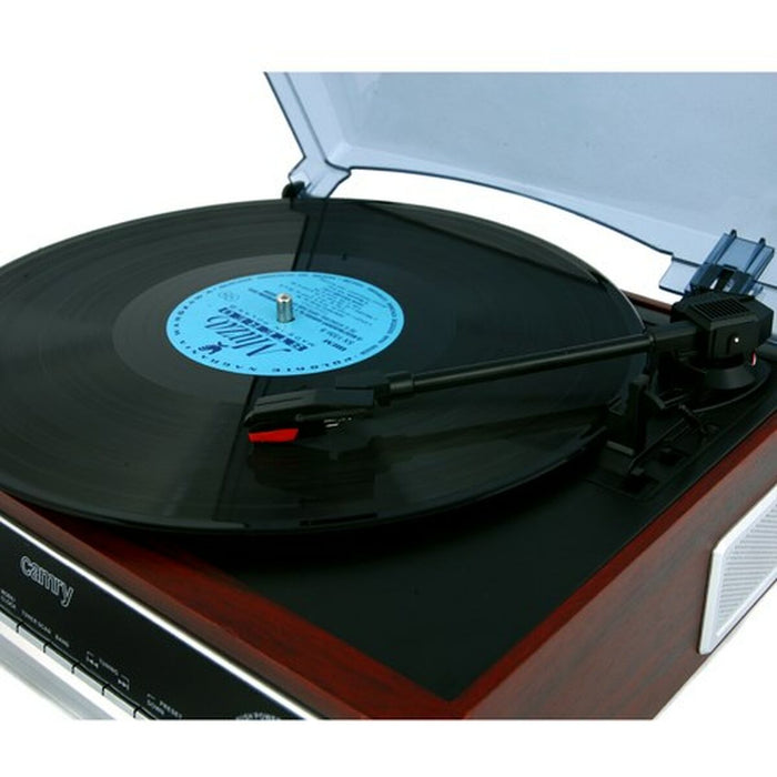 Record Player Adler CR1113 Black Wood Chrome
