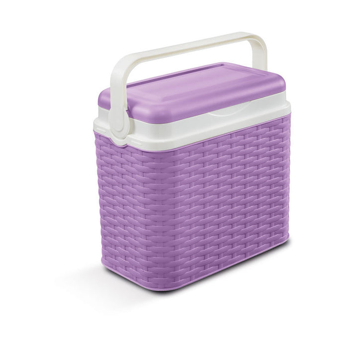 FRIDGE BOX 10L DECOR RATTAN ADRIATIC LAVENDER, 10.00 L