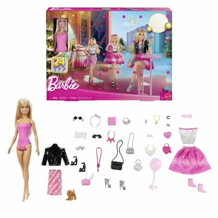 Advent Calendar Barbie (24 Pieces) - Декорация и Осветление<<<Дом Градина<<<BigBuy&&&Коледни украси<<<Декорация и