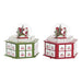 Advent Calendar DKD Home Decor Wood (22 x 19 x 20 cm) (2 Units) - Декорация и Осветление<<<Дом